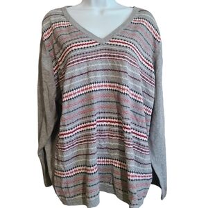 TOMMY HILFIGER v-neck sweater 2X